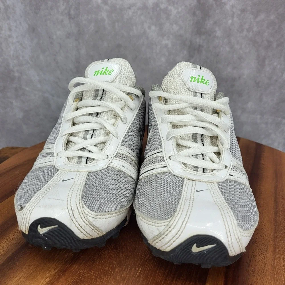 Nike Team Destroyer Golf Shoes Womens 5 White Lacrosse Cleats 317350013 Sneakers